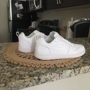 Nike white sneakers size 7
